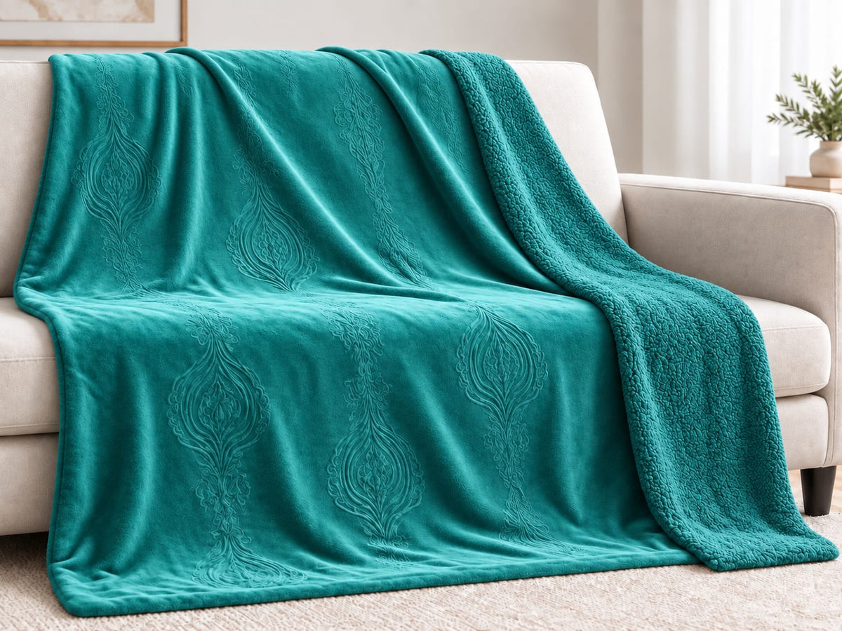 Iris Sherpa Blanket