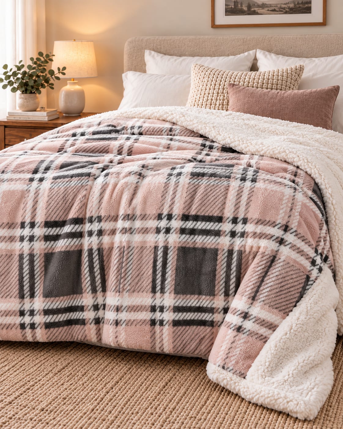 Printed Sherpa Blankets