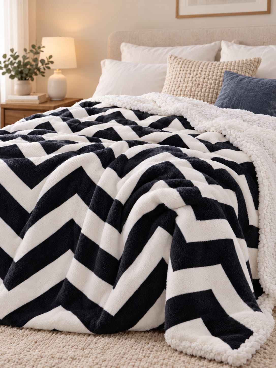 Printed Sherpa Blankets
