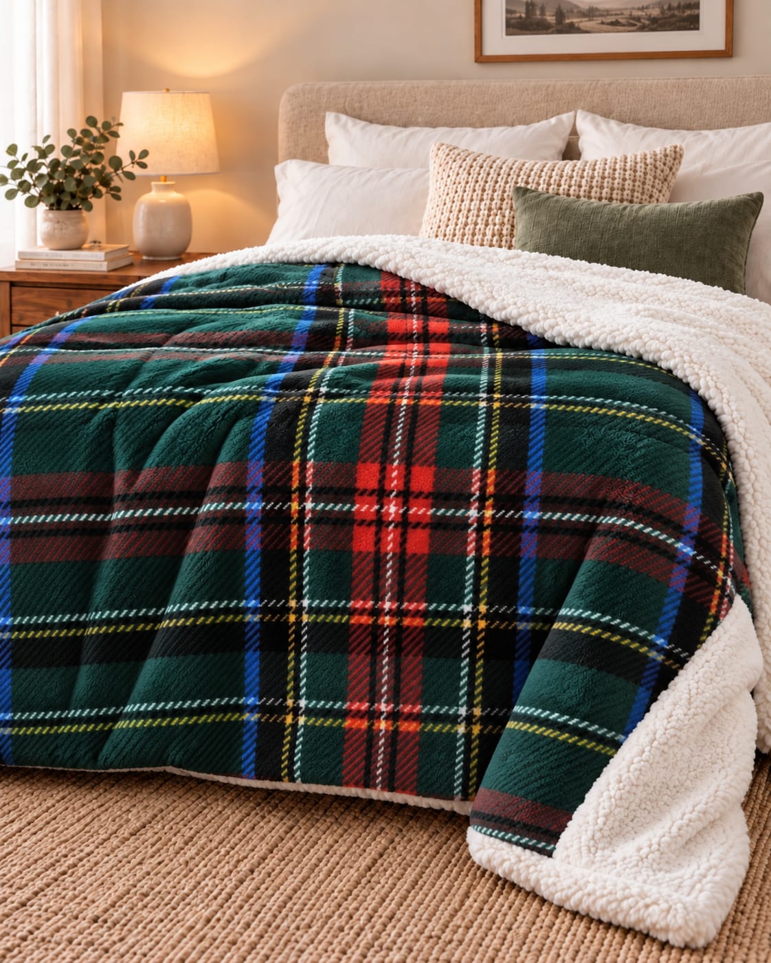 Printed Sherpa Blankets