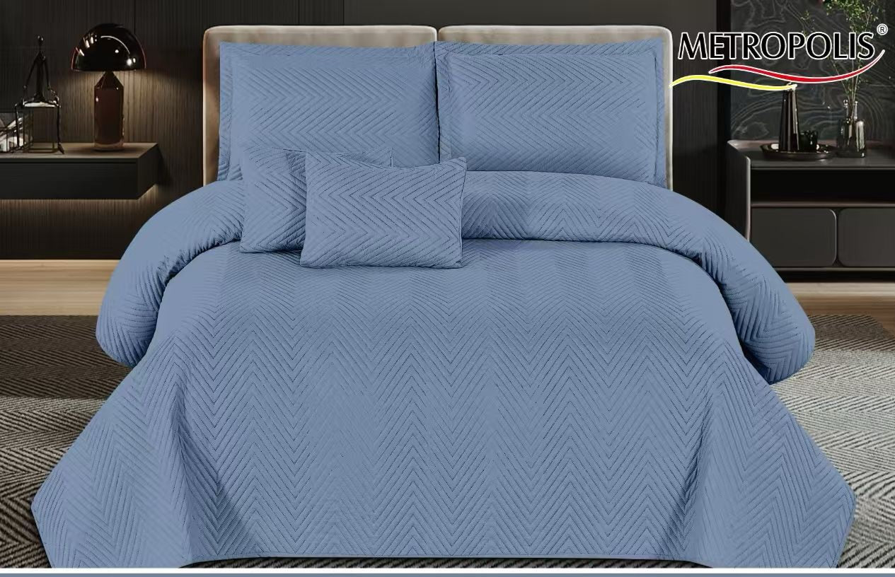 Tokyo , Bed Cover with Pillow Cover