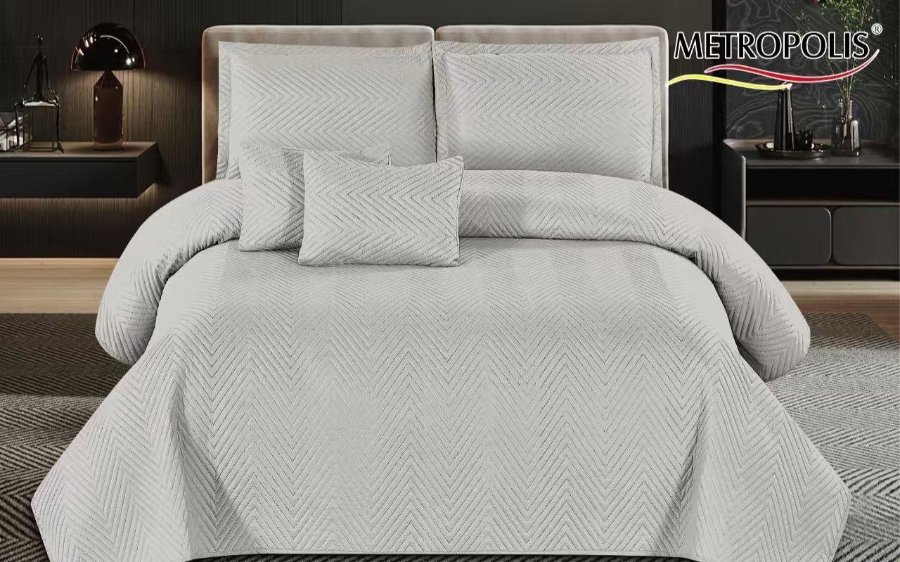 Tokyo , Bed Cover with Pillow Cover