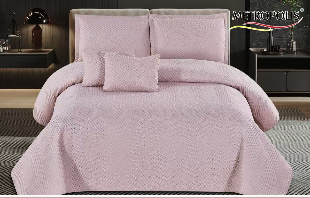 Tokyo , Bed Cover with Pillow Cover
